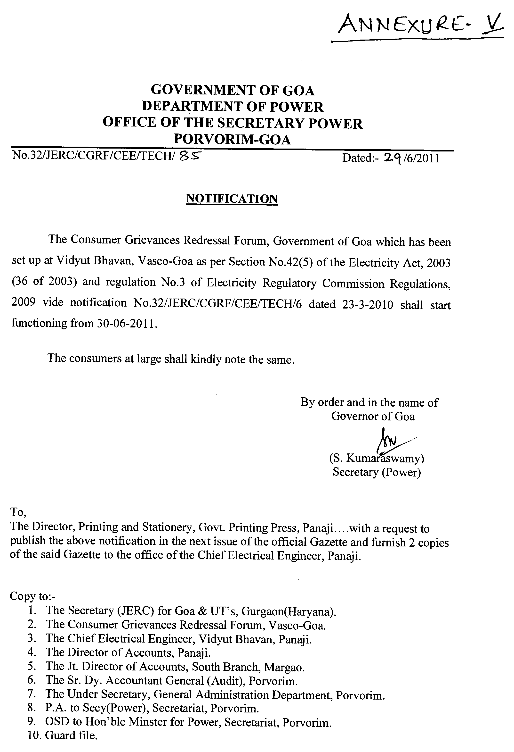 how to write application letter to electricity department